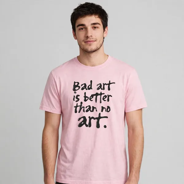 Bad_Art_Quote_Tee_-_Half_Sleeve_180_Gsm
