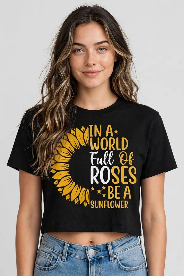 Sunflower_Graphic_Crop_Top_-_180_Gsm