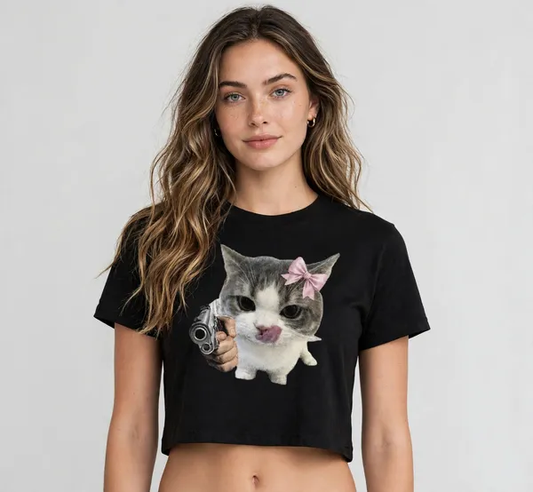 Cat_Meme_Graphic_Crop_Top_-_180_Gsm