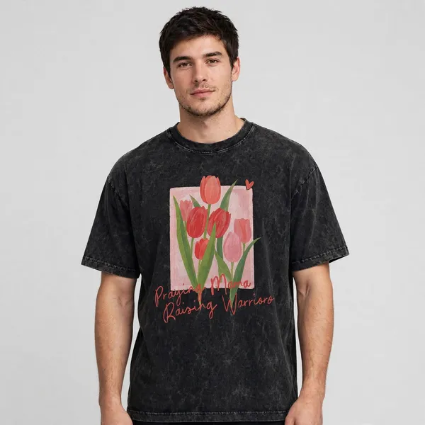 Tulips_Acid_Washed_Oversized_Tee_-_200_Gsm