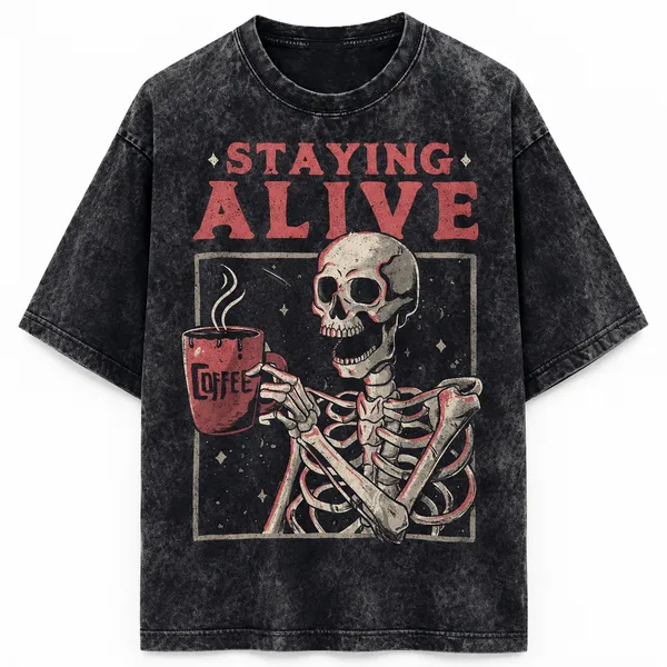 Staying_Alive_Acid_Washed_Oversized_Tee_–_200_GSM