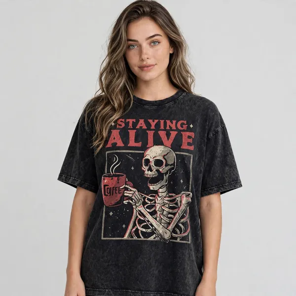 Staying_Alive_Acid_Washed_Oversized_Tee_–_200_GSM