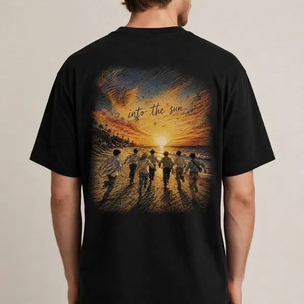 Bts_Forever_Young_Black_Oversized_T-Shirt