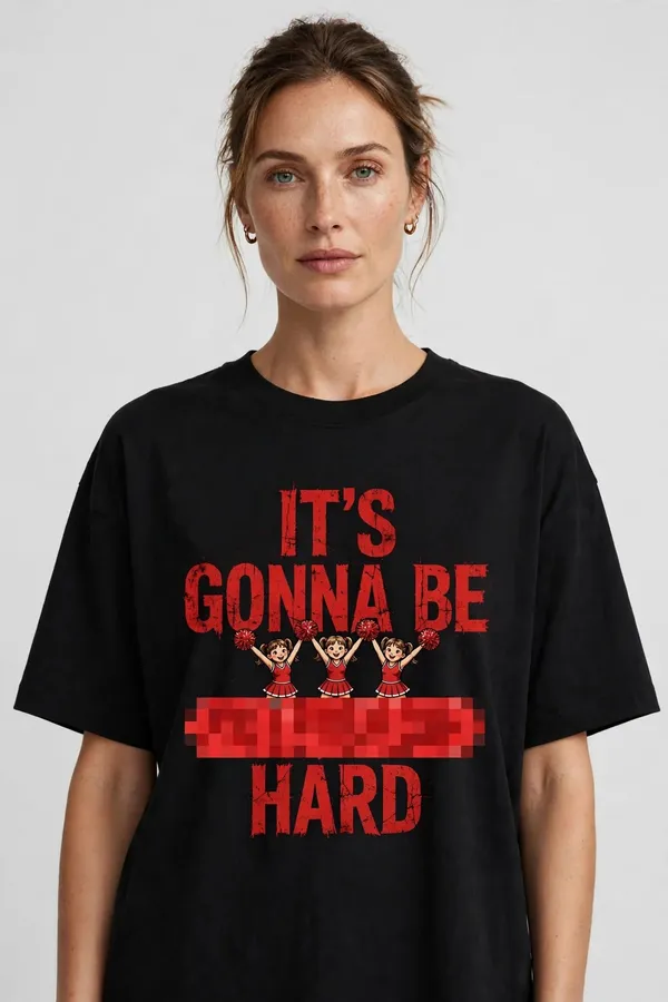 Pineberry_It's_Gonna_be_Hard_Oversized_Tee