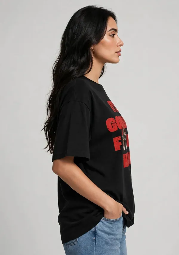 Pineberry_It'S_Gonna_Be_Hard_Oversized_Tee
