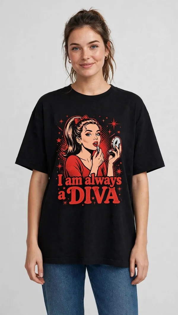 Pineberry_Always_diva_Oversized_Tee