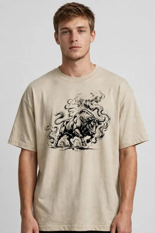 Pineberry_Samurai_&_Bull_Oversized_Tee