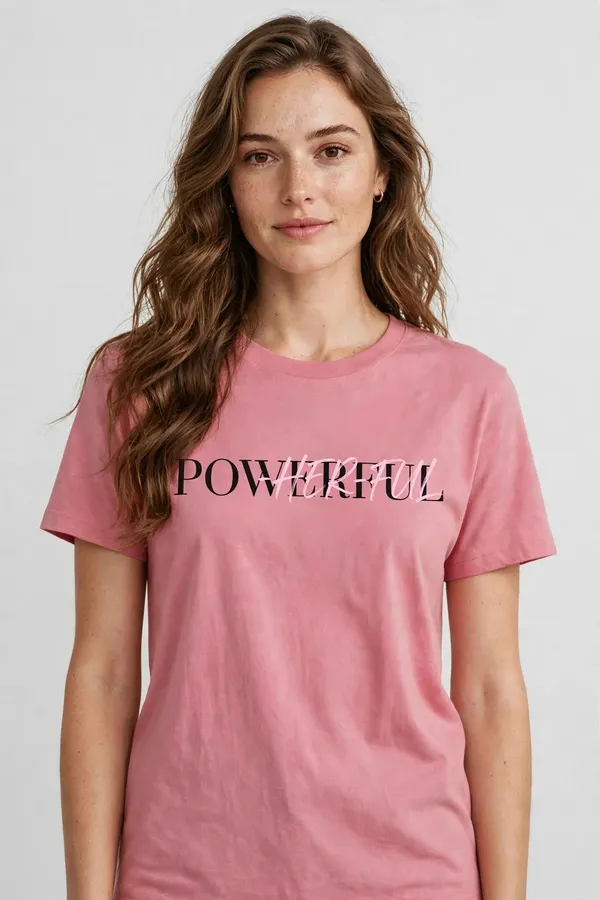 Pineberry_Powerful_Half_Sleeve_Tee