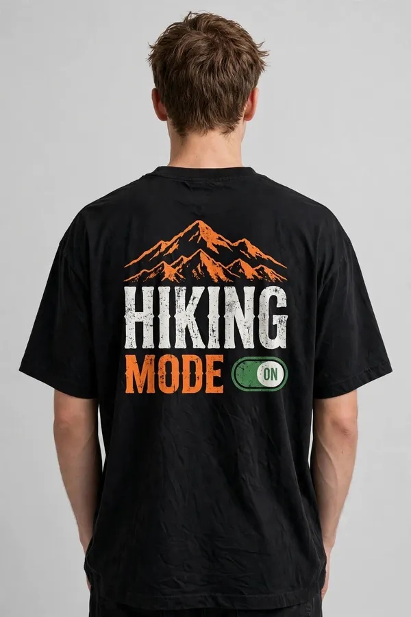Pineberry_Hiking_Mode_On_Oversized_Tee