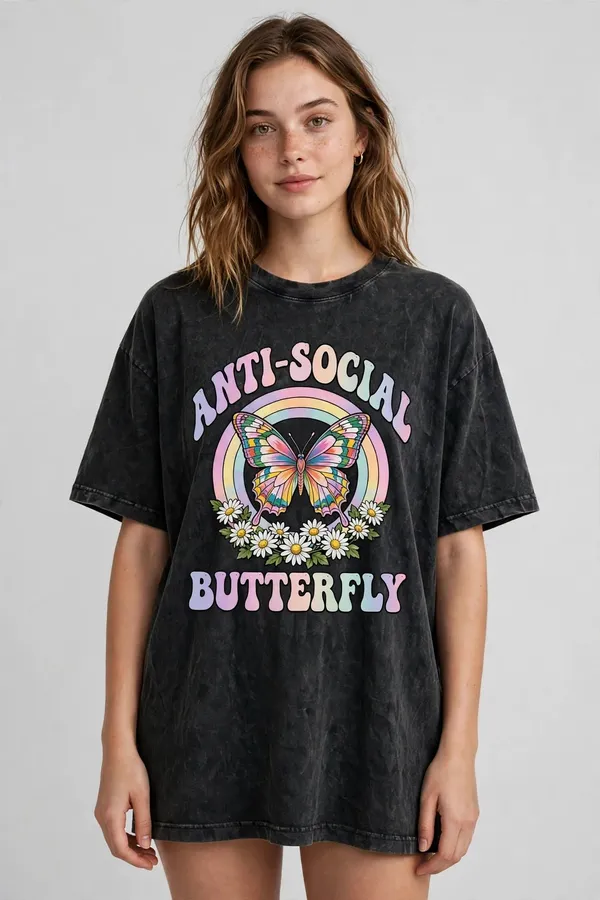 Pineberry_Anti-Social_Butterfly_Oversized_Tee