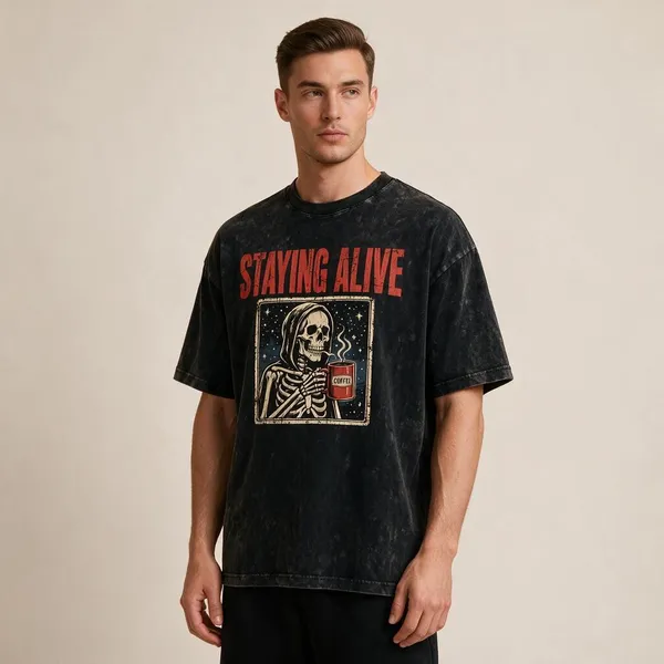 Pineberry_Staying_Alive_Oversized_Tee