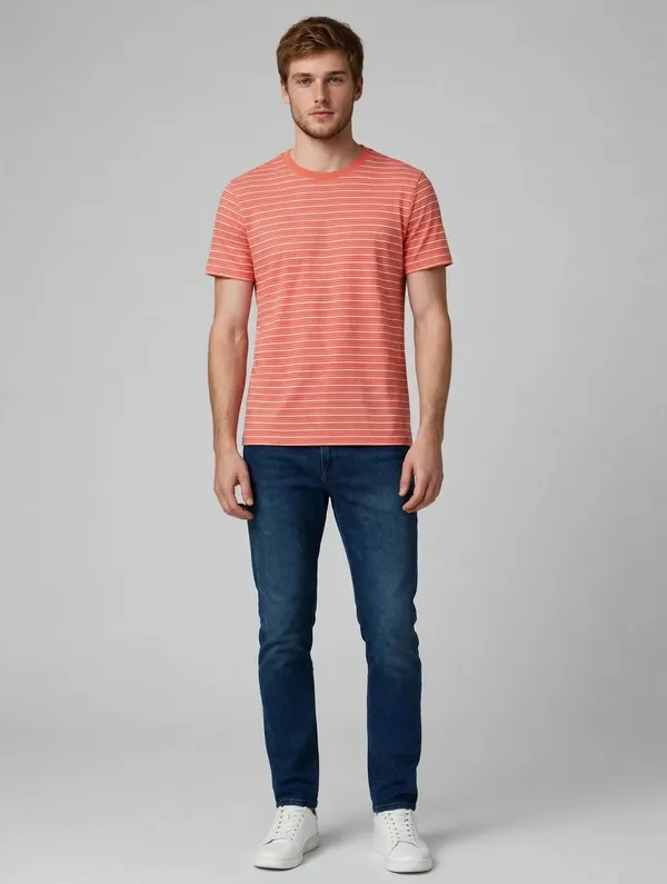 Men_Coral_Striped_T-Shirt