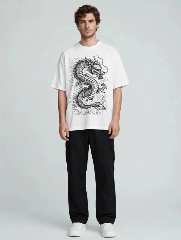 Men_White_Dragon_Graphic_Oversized_T-Shirt