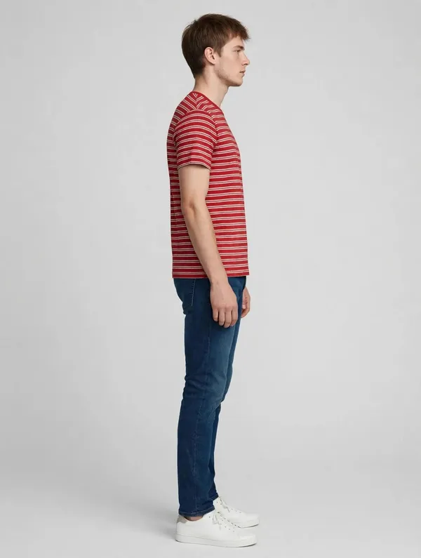 Men_Red_Striped_T-Shirt