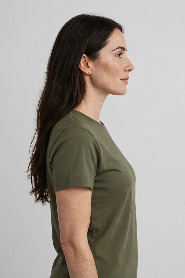 Women_Olive_Solid_T-Shirt
