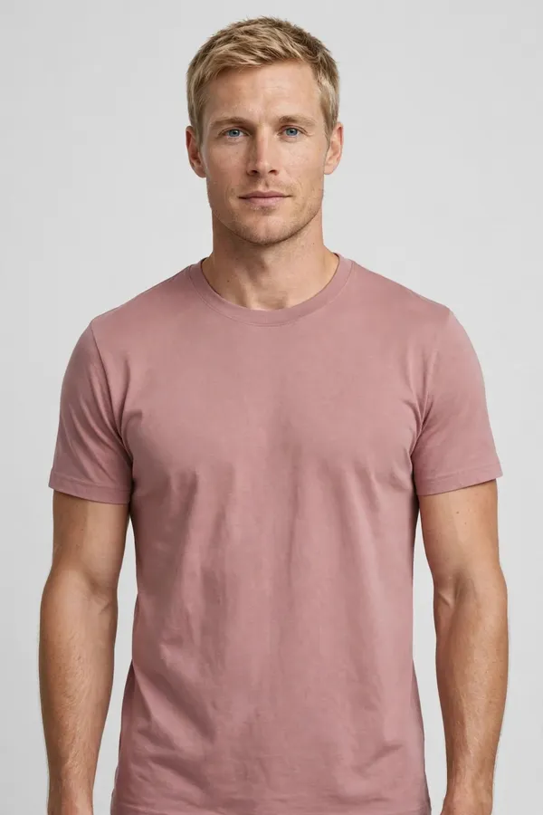 Men_Dusty_Rose_Solid_T-Shirt