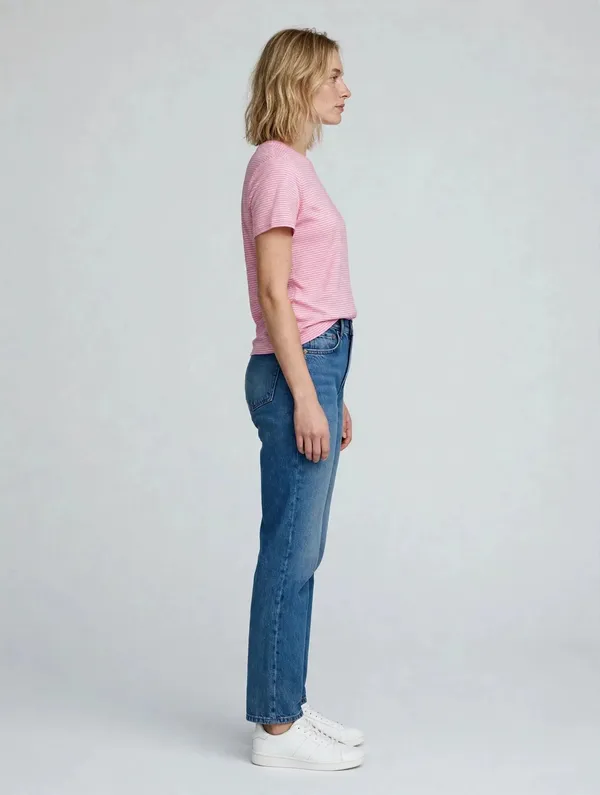 Women_Pink_Striped_T-Shirt