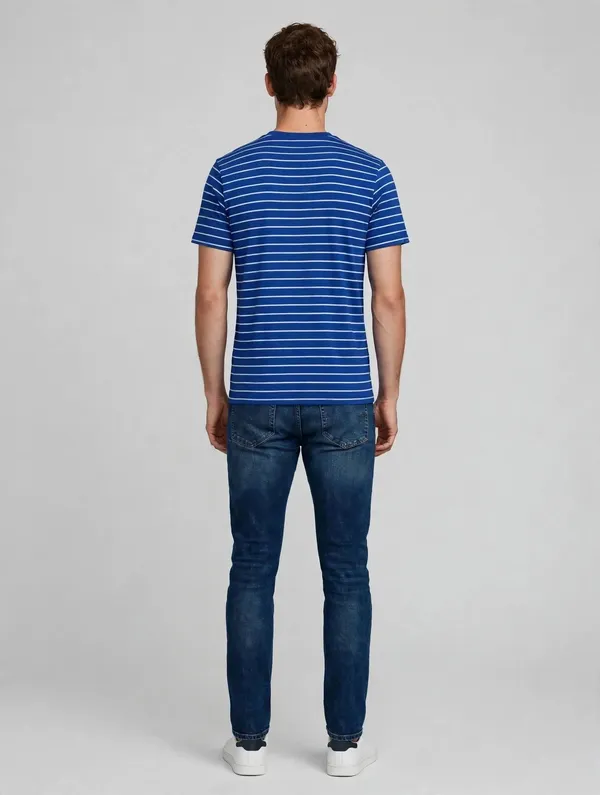 Men_Royal_Blue_Striped_T-Shirt