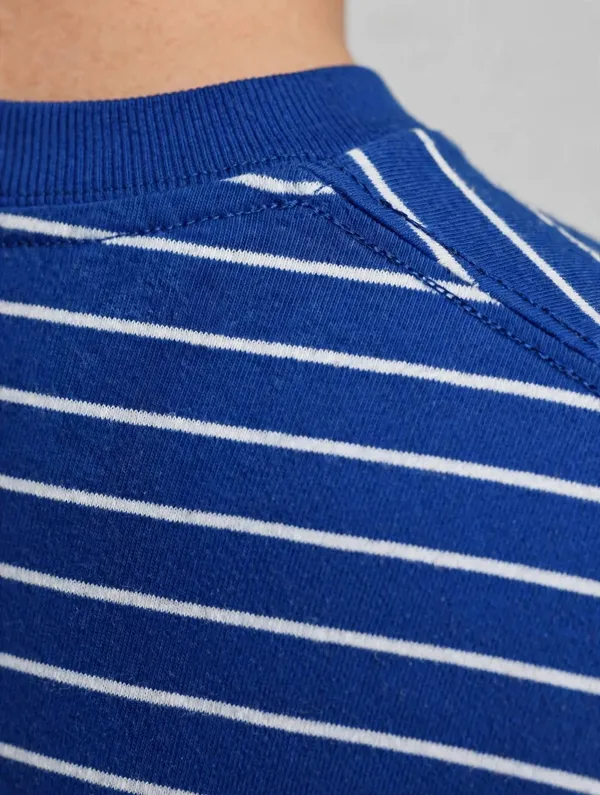 Men_Royal_Blue_Striped_T-Shirt
