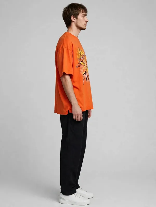 Men_Orange_Pop_Graphic_Oversized_T-Shirt