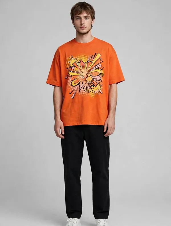 Men_Orange_Pop_Graphic_Oversized_T-Shirt