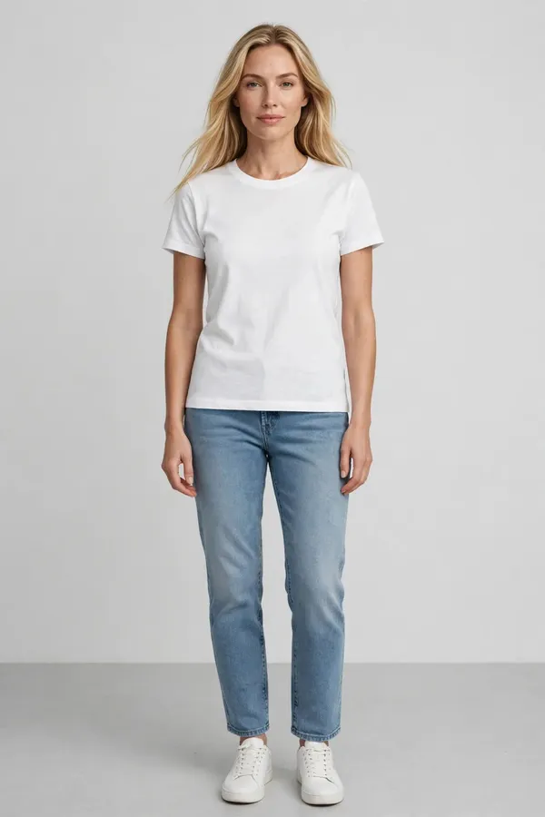 Women_White_Solid_T-Shirt