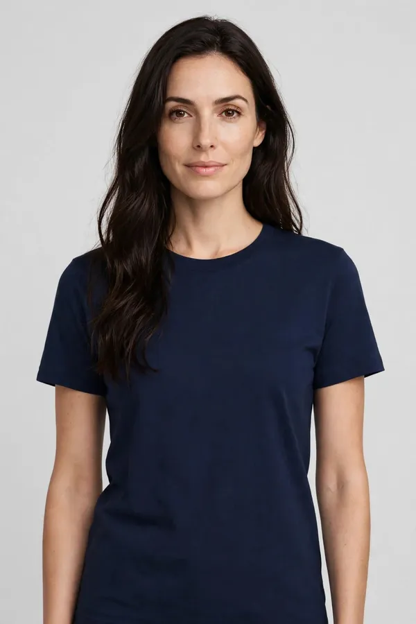 Women_Navy_Solid_T-Shirt