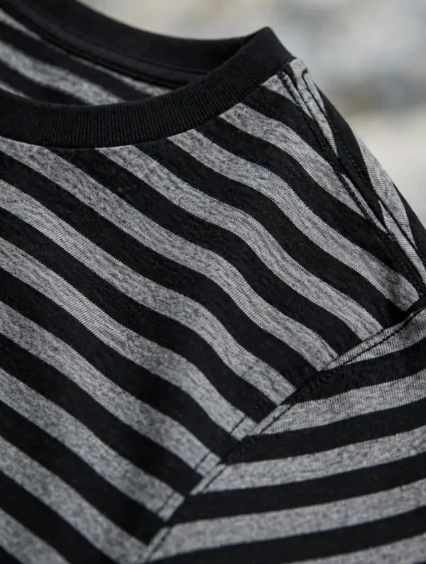 Men_Black_Grey_Striped_T-Shirt