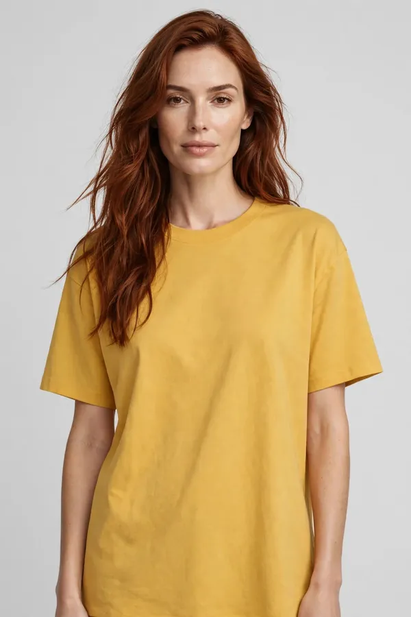 Women_Mustard_Plain_Oversized_T-Shirt