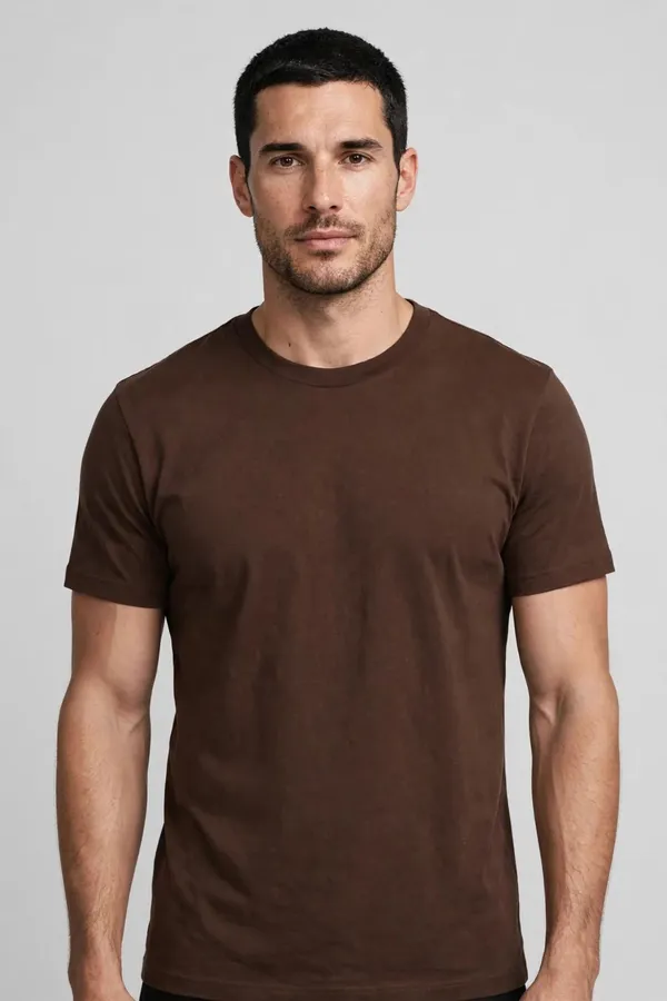 Men_Chocolate_Brown_Solid_T-Shirt
