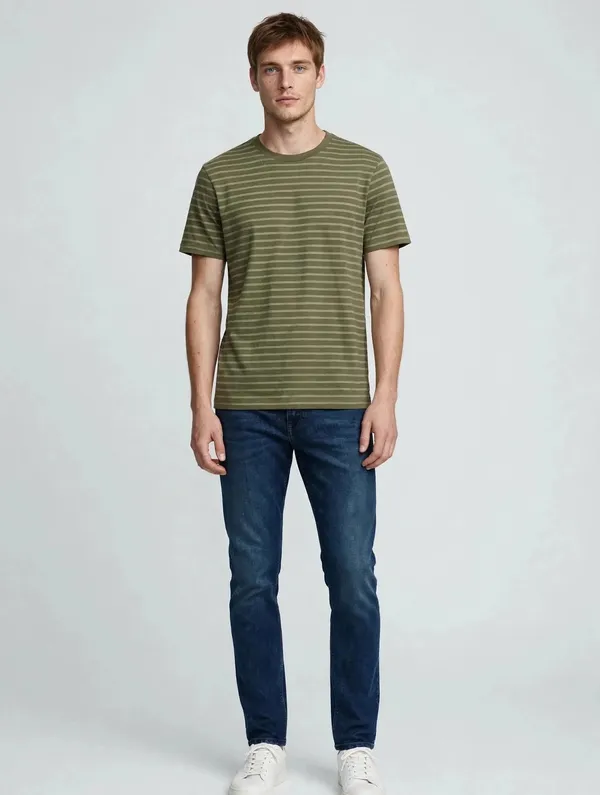 Men_Olive_Striped_T-Shirt