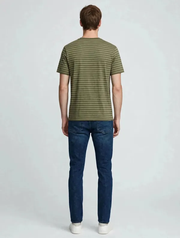 Men_Olive_Striped_T-Shirt