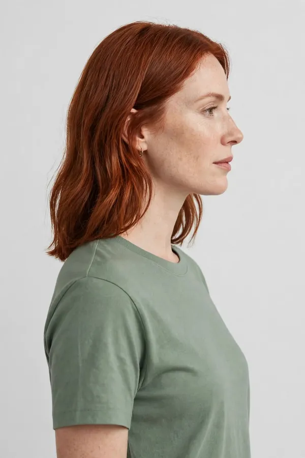 Women_Sage_Green_Solid_T-Shirt
