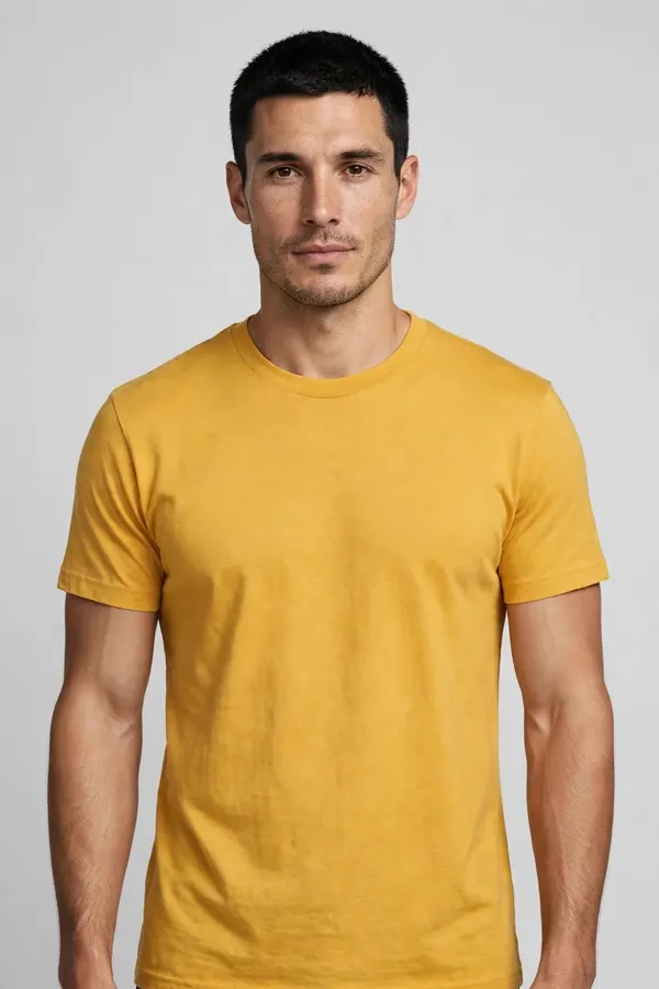 Men_Mustard_Yellow_Solid_T-Shirt