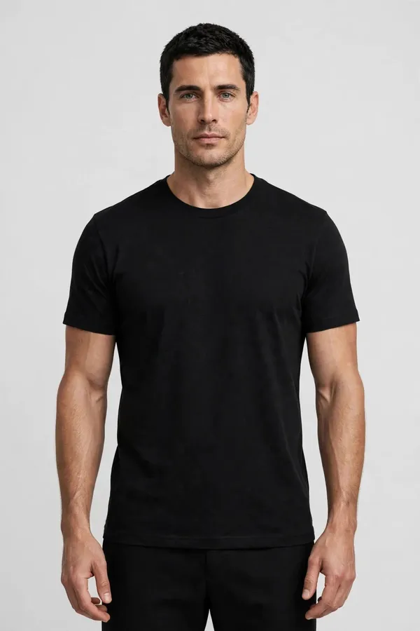 Men_Jet_Black_Solid_T-Shirt
