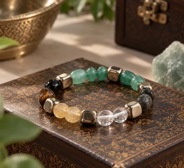 Money_Magnet_Fusion_Band_Natural_5_Crystal_Combination_Stretch_Bracelet_For_Wealth_Luck_Abundance