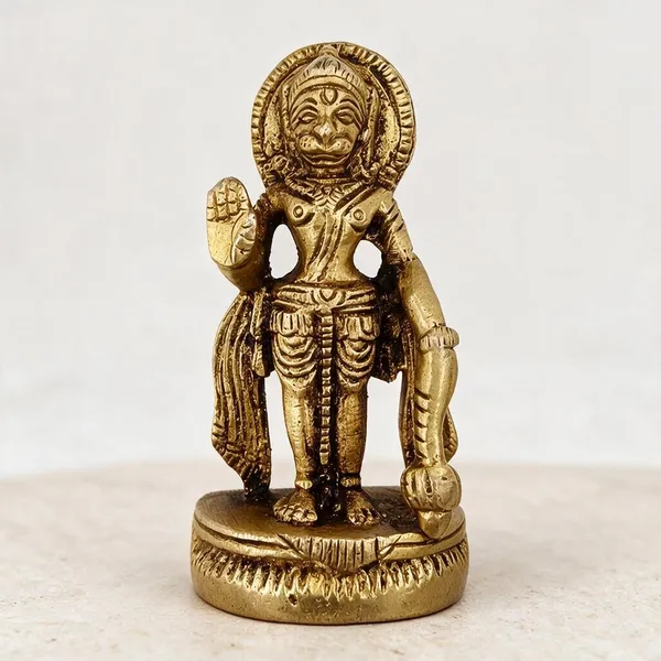 Pure_Brass_Religious_Hanuman_Idol