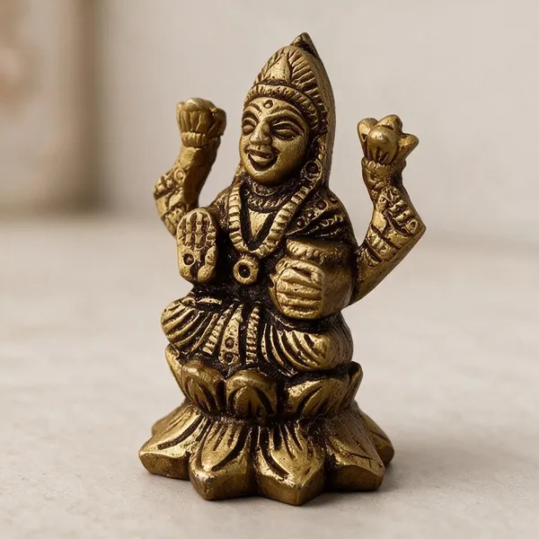Pure_Brass_Laxmi_Murti