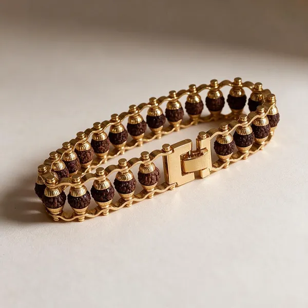 Gold_Rudraksha_Bracelet