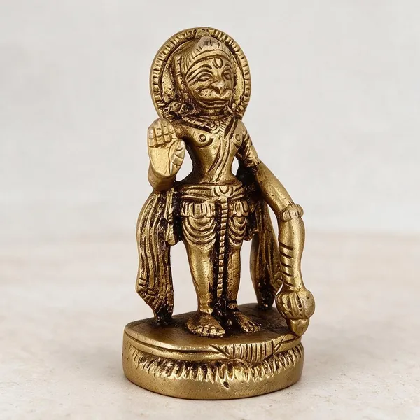 Pure_Brass_Religious_Hanuman_Idol