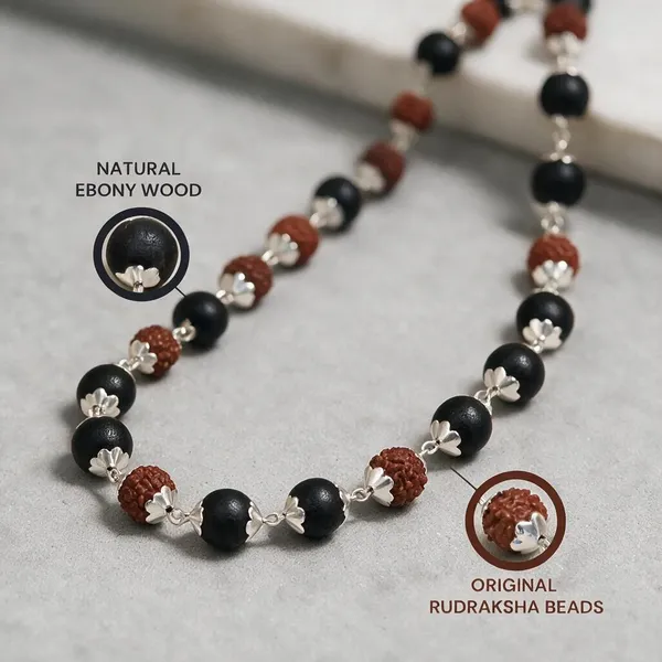 Silver_Plated_Divya_Rudraksha_Karungali_Mala
