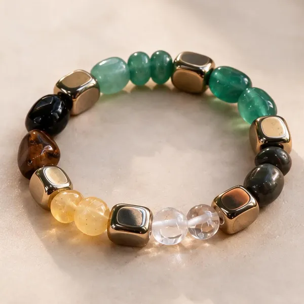 Money_Magnet_Fusion_Band_Natural_5_Crystal_Combination_Stretch_Bracelet_For_Wealth_Luck_Abundance