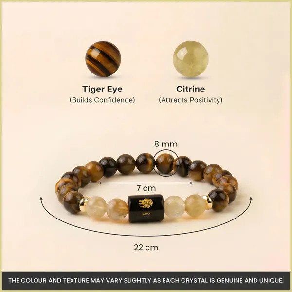 Brown_Tiger_Eye_Citrine_Leo_Zodiac_Bracelet