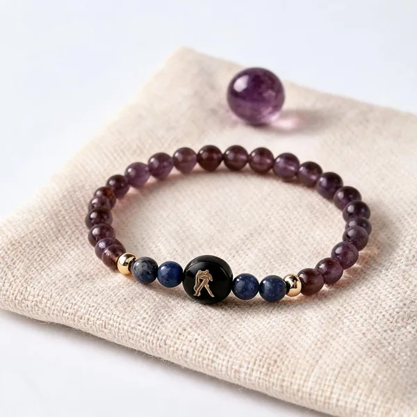 Purple_Amethyst_And_Lapis_Lazuli_Beaded_Aquarius_Bracelet