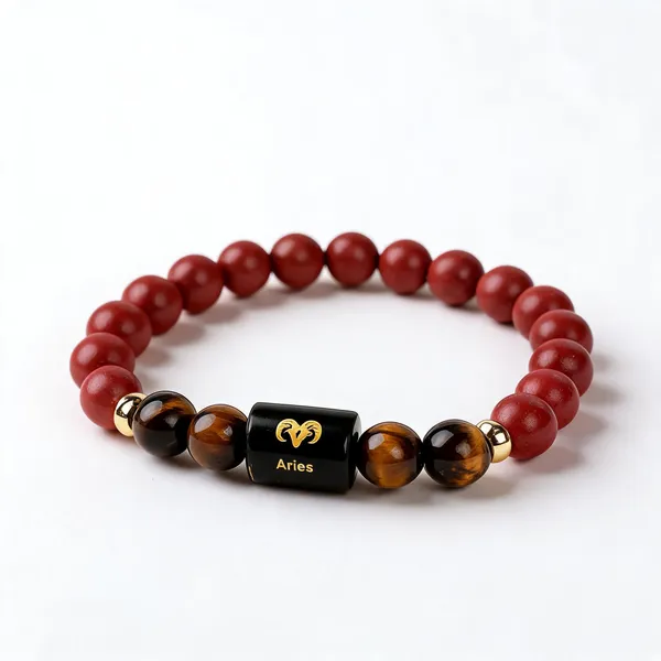 Aries_Red_Jasper_And_Tiger_Eye_Beaded_Bracelet