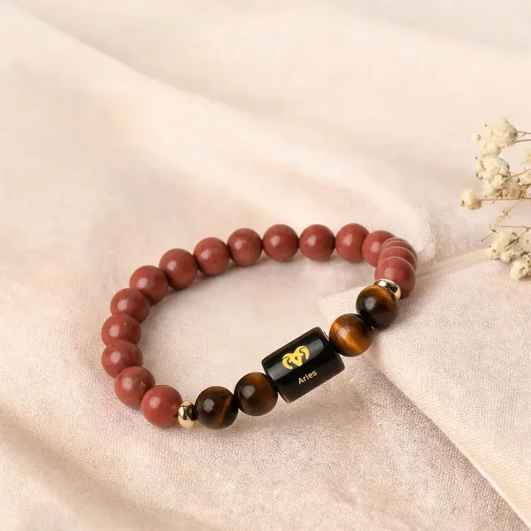 Aries_Red_Jasper_And_Tiger_Eye_Beaded_Bracelet