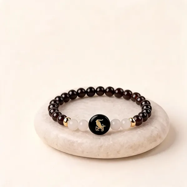 Black_Beaded_Capricorn_Zodiac_Bracelet