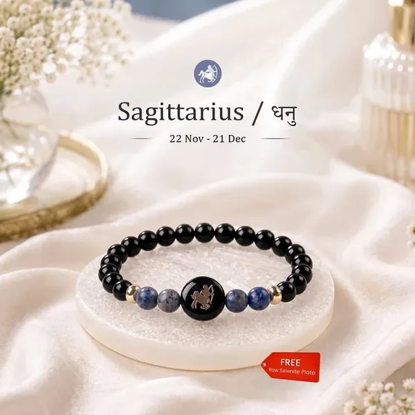 Black_Beaded_Crystal_Bracelet_For_Women