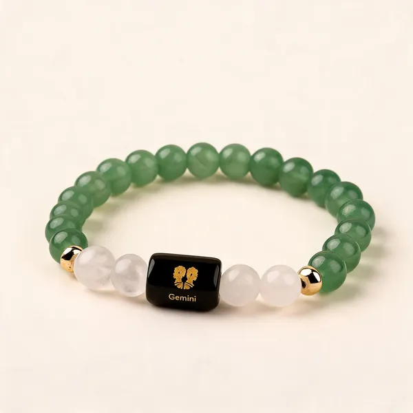 Green_Aventurine_And_Milky_Quartz_Gemini_Bracelet