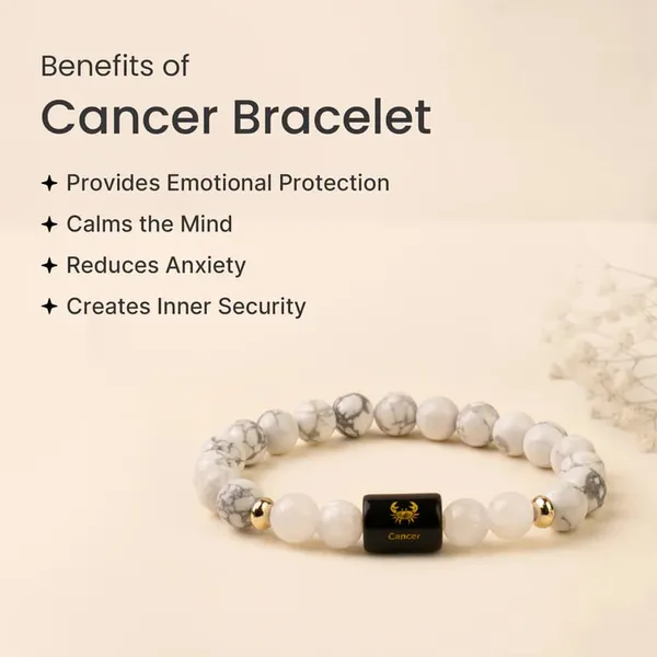 White_Howlite_And_Milky_Quartz_Cancer_Zodiac_Bracelet